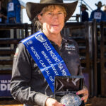 MI217893-Yass NSW cowgirl Sharon McGuire is the 2022 Tourism Events Queensland Breakaway Roping champions