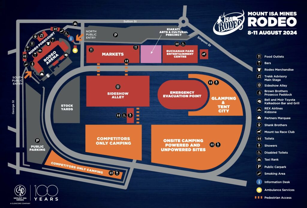 Mount Isa Mines Rodeo Sitemap